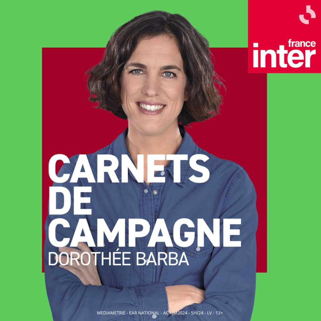 Dorothée Barba, journaliste, qui produit et anime l’émission « Carnets de Campagne », sur France Inter nous a fait la joie et l'honneur de parler de La Braille aux Loups lors de son émission du 15 avril 2024 suite à une interview donnée avec Jean-Philippe Moreau, propriétaire du verger et président de l'association.